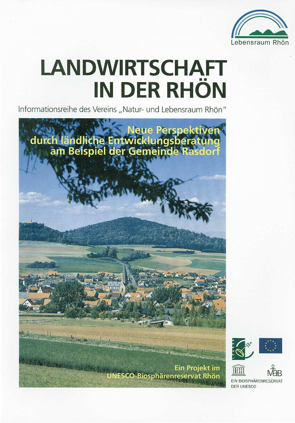 Faltblatt Landwirtschaft in der Rhön