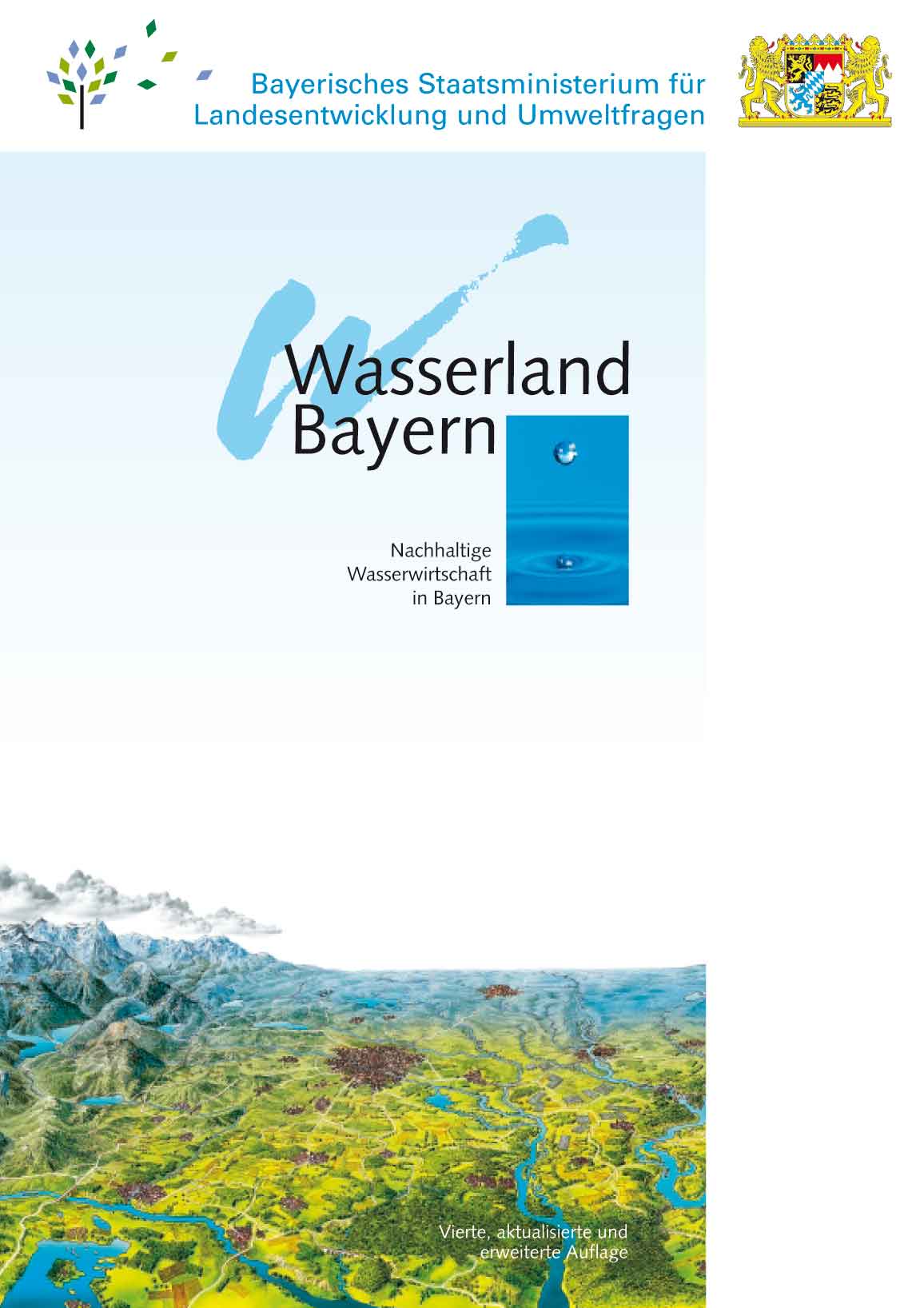 Titel der von Rudolf L. Schreiber konzipierten Basis-Broschüre der Bayerischen Wasserwirtschaft